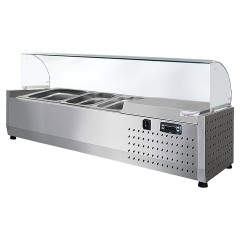 Витрина холодильная Finist ToppingBox НХВсм-2,5 с моллированным стеклом