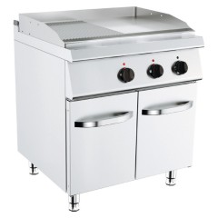 Поверхность жарочная Вулкан Лайт VG98912E-K на 2 зоны, с 2 дверьми, комбинированная