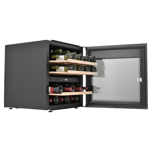 Винный шкаф Zugel ZCWI360DB черный