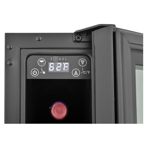 Винный шкаф Zugel ZCWI70B черный