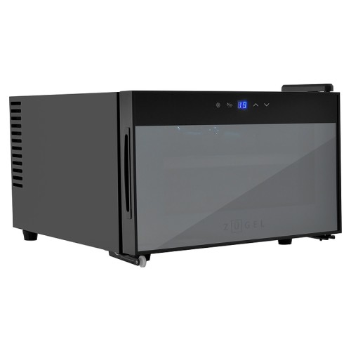 Винный шкаф Zugel ZTWF81B черный