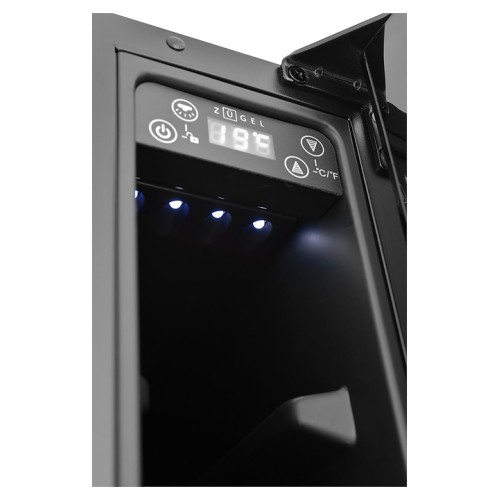 Винный шкаф Zugel ZCWI70B черный