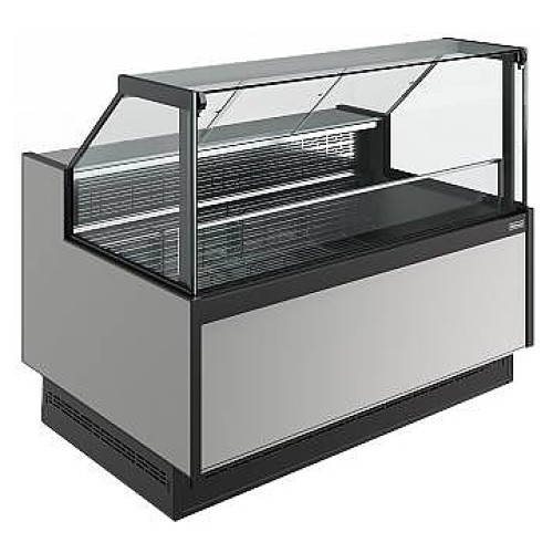 Витрина морозильная Carboma Bavaria 4 GC110 SL 0,94-1 версия 2.0 9006-9005 (без боковин)