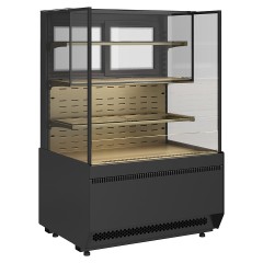 Витрина кондитерская комбинированная Carboma KC70 VV/VV 1,3-2-1 Standard боковина прямая версия 2.0 (9005-0109)