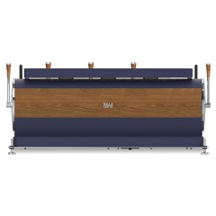 Кофемашина Dalla Corte 1 MC ZERO 3 NBW 400 синее море, грецкий орех