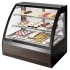 Витрина кондитерская Chilz VETE 90 M серый, венге мали