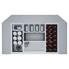 Кейтеринг станция BARMADE Рэбитс №5 (1250х750х950 мм)