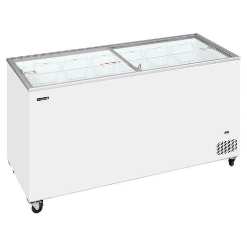 ЛАРЬ МОР.СО СТЕКЛ.КРЫШ.TEFCOLD IC500SC