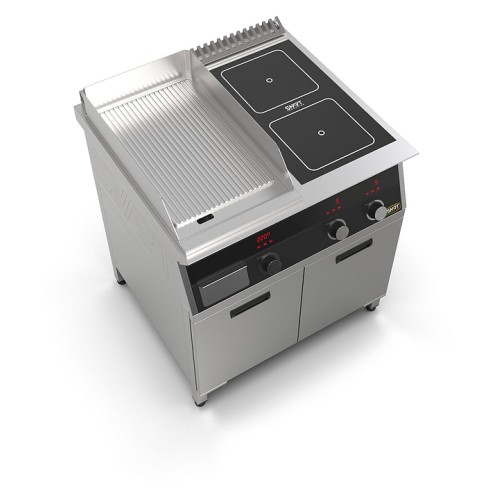 Плита индукционная комбинированная SMART INDUCTION K94-35RKB (с грилем)