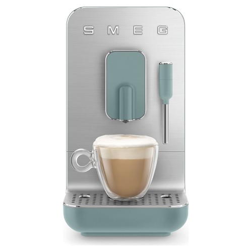 Эспрессо кофемашина автоматическая SMEG BCC02EGMEU изумрудно-зеленая