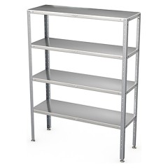 Стеллаж ATESY СТК-С-1500.400.1800-02 (СТК-1500/400/1800)