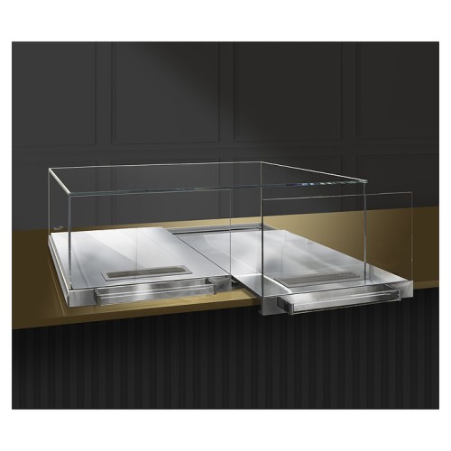 Витрина кондитерская Finist Glassier SLIDE DUO GSD-14/7/3