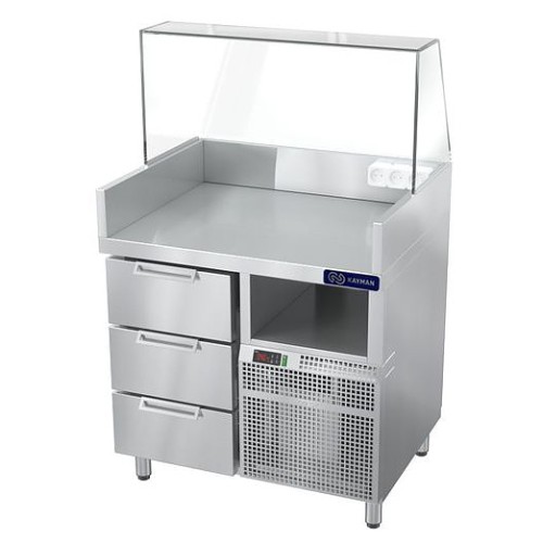 СТАНЦИЯ ДЛЯ ПРИГОТОВЛЕНИЯ БУРГЕРОВ И ХОТ-ДОГОВ KAYMAN СП-БХ-900-01 А