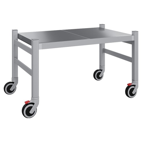 Подтоварник на колесах POLAIR LOAD.ME.EXTRA INOX ЕI03.1.40.08W 350х400х800 мм