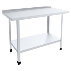 Стол разделочный ПищТех Стандарт СРОб-18/6С304НК-П с бортом