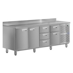 Стол холодильный KAYMAN КСХ-1134/60 (2 двери, 5 ящиков)