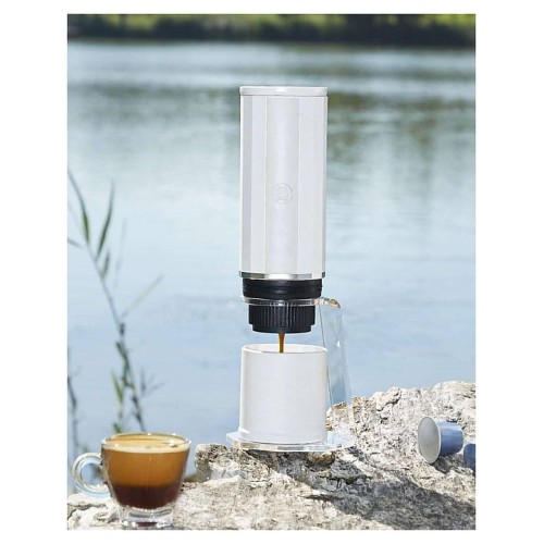 Кофеварка аккумуляторная ZeroHero Heropresso Coffe Maker (1800 мА·ч 110 мл) белая