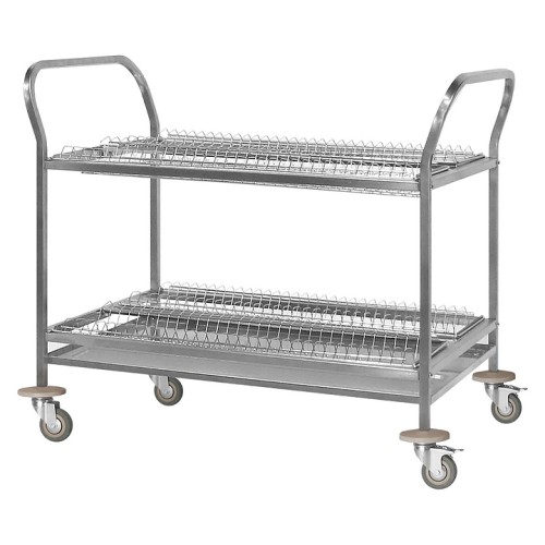 Тележка для сушки посуды Mecon Profi Inox ТДПп 900х600х860 мм 2 уровня