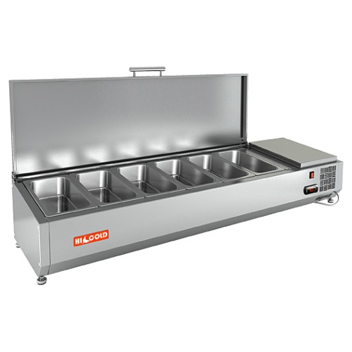 Витрина холодильная HICOLD VRTU 1425 к PZ4 (1/3)