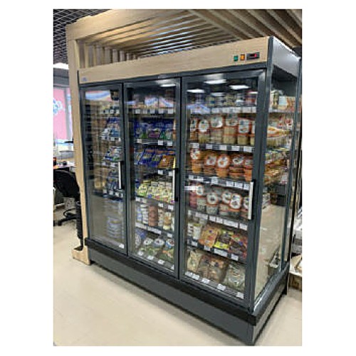 Горка холодильная ENTECO MASTER НЕМИГА П2 CUBE1 RD 375 ВС (выносной агрегат) пристенная