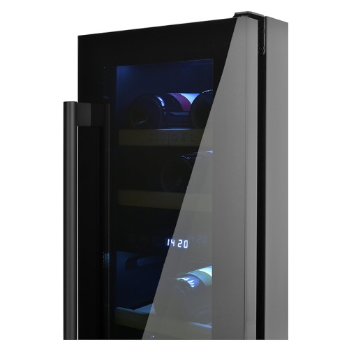 Винный шкаф Zugel ZCWI170DB черный