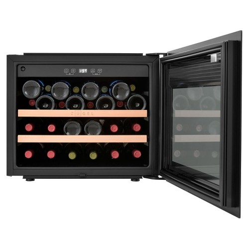 Винный шкаф Zugel ZCWI280B черный