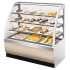 Витрина кондитерская Chilz VETE LUX 130 белый, ясень наварра