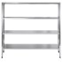 Стеллаж кухонный Luxstahl СР-1800x1700x600/4