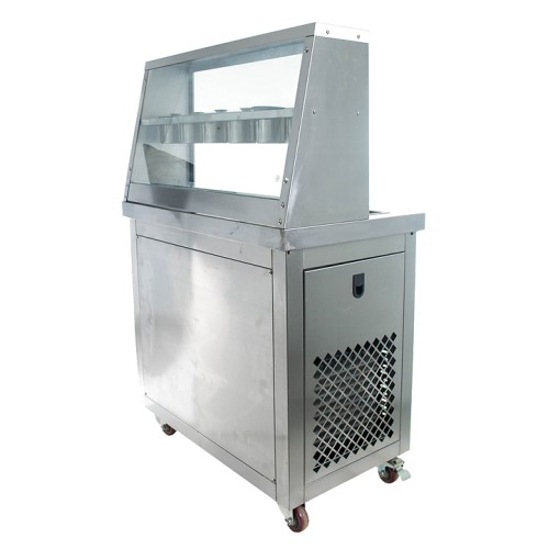 Фризер для жареного мороженого Foodatlas KCB-2F (контейнеры, 2 компрессора)