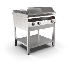 Плита индукционная комбинированная SMART INDUCTION K94-3KPN (с грилем)