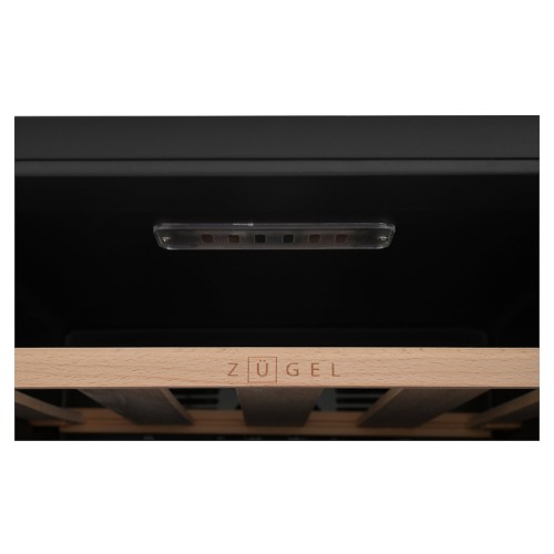 Винный шкаф Zugel ZTWF81B черный