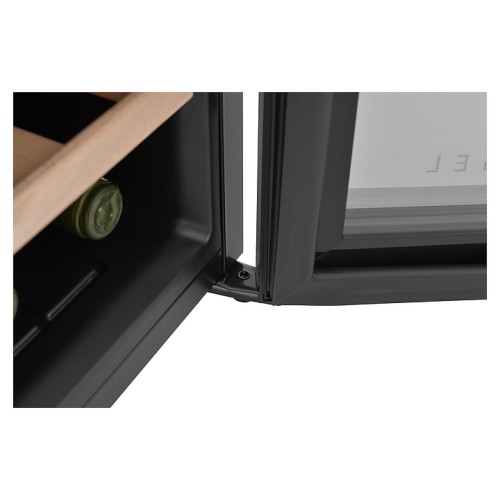 Винный шкаф Zugel ZTWF122B черный