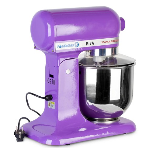Миксер планетарный Foodatlas B-7A Eco фиолетовый