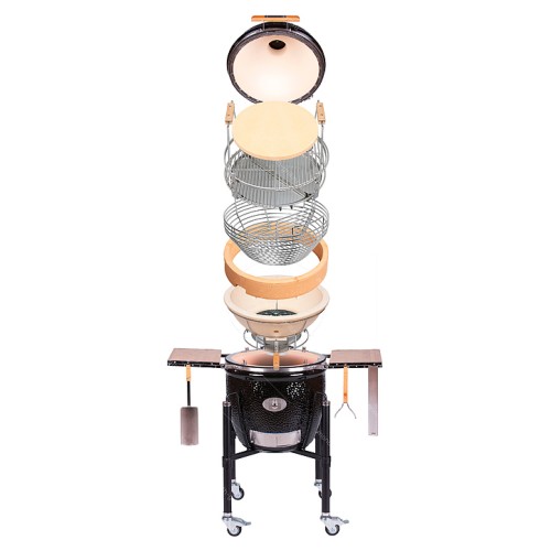 Гриль керамический Monolith Grill LeCHEF PRO-Serie 2.0 121030-Black