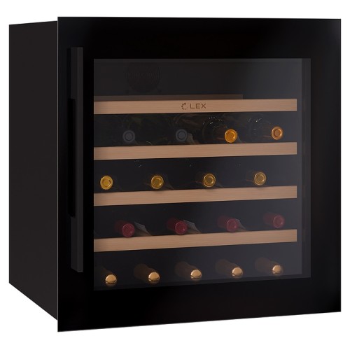 Винный шкаф Lex LWD6036BL черный
