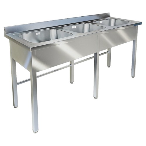 ВАННА МОЕЧНАЯ ТРОЙНАЯ ВМ-42/668