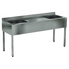 ВАННА МОЕЧНАЯ ЦЕЛЬНОТЯНУТАЯ КОБОР ВМЦФР/2-210/70 Л/Ц/П