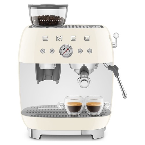 Эспрессо кофемашина SMEG EGF03CREU кремовая