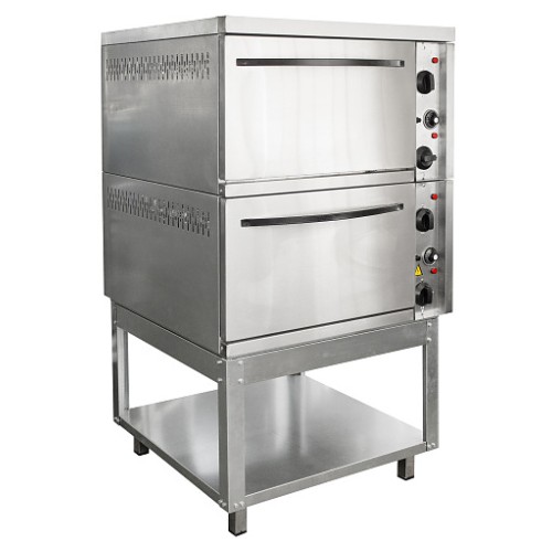 Шкаф жарочный ПищТех ШЭЖП-2-Н2 (нерж. сталь)