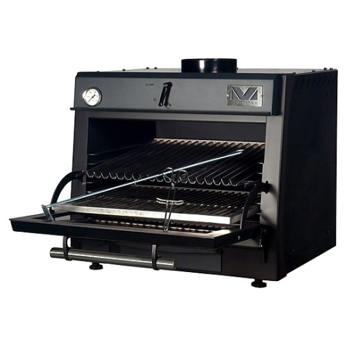 Печь на древесном топливе Vortmax CHO 44 LUX черная