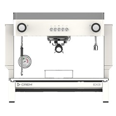 Кофемашина Crem EX3 Mini 1GR Control TA белая, высокая группа, подсветка бариста