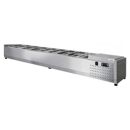 Витрина холодильная Finist ToppingBox НХВо-9 открытая