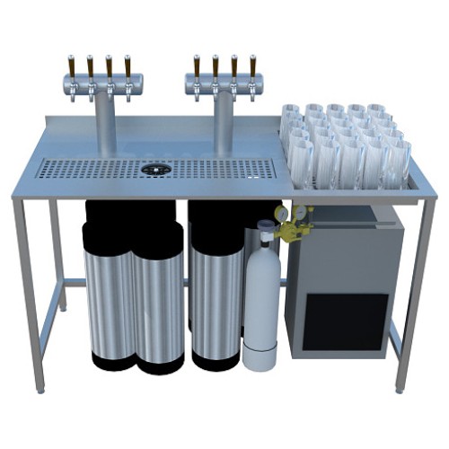 Модуль пивной BARMADE 1500х700х900 мм