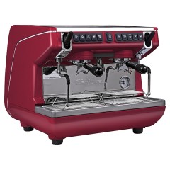 Кофемашина Nuova Simonelli Appia Life Compact 2 Gr V красная, высокие группы, экономайзер, автомат