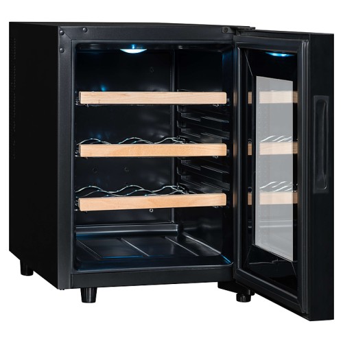 Винный шкаф Zugel ZTWF182DX нержавеющая сталь