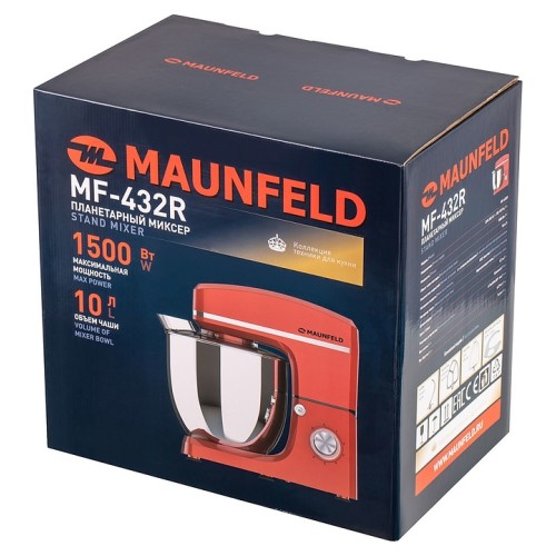 Миксер планетарный Maunfeld MF-432R