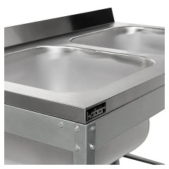 Ванна моечная КОБОР ВМЦ/2-110/70/430