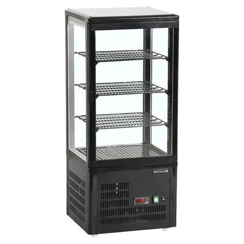 Витрина холодильная TEFCOLD UPD80 черная