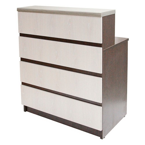 Модуль стойки Luxstahl ''Модерн'' прямой 500 мм