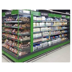 Горка холодильная ENTECO MASTER НЕМИГА П2 CUBE1 375 ВС (выносной агрегат) пристенная